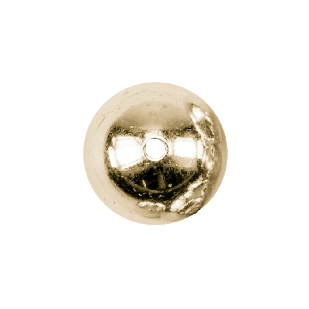 Ball 07,0mm, silver gold plated (8 pcs./unit)