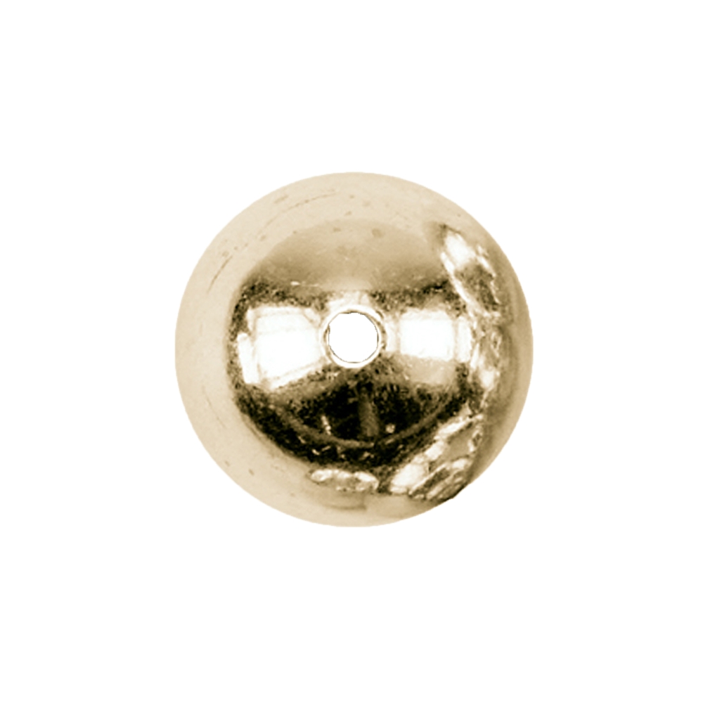 Ball 08,0mm, silver gold plated (6 pcs./unit)
