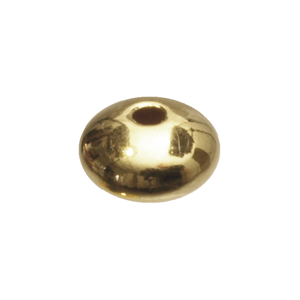 Lentille 3mm, argent doré (92 pcs/unité)