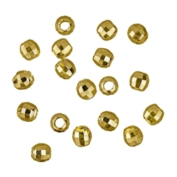 1909617021 Ball 02,0mm, silver gold plated, faceted (100 pcs./unit) | Marco Schreier