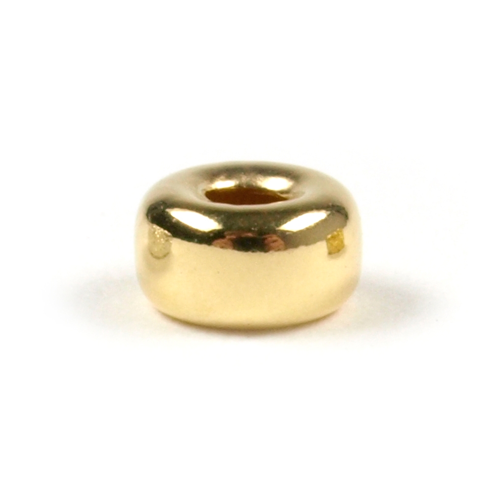 Rondell 5mm, Silber vergoldet (29 St./VE)