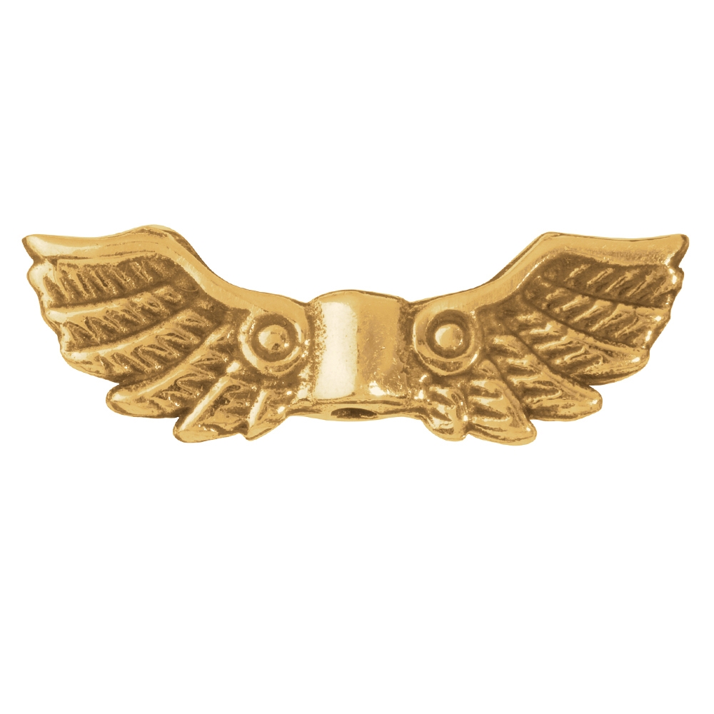 Wings "Bygul" 22mm, silver gold plated (4 pcs./VU)