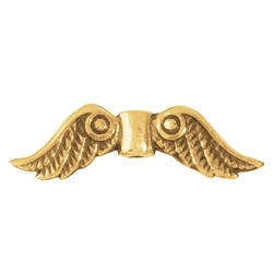 1909647071 Wings "Trjgul" 22mm, silver gold plated (4pcs/unit) | Marco Schreier