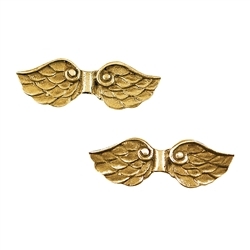 1909647131 Wings "Pegasus" 25mm, silver gold plated (2 pcs./VU) | Marco Schreier