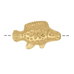 1909675021 Fish (trout) 25 x 12mm, gold-plated silver (1 pc./VE) | Marco Schreier