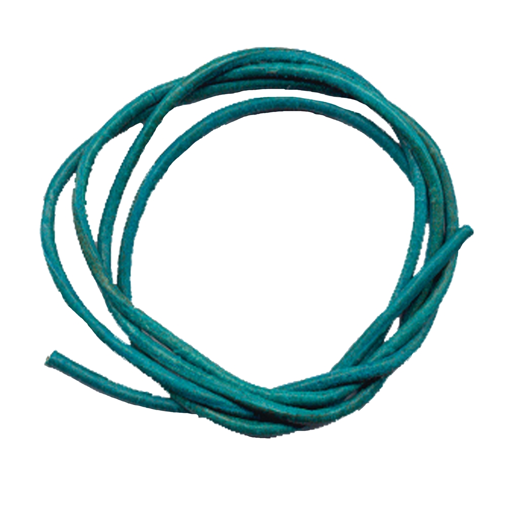 Leather straps goat Turquoise, 1m (10 pcs./VE)