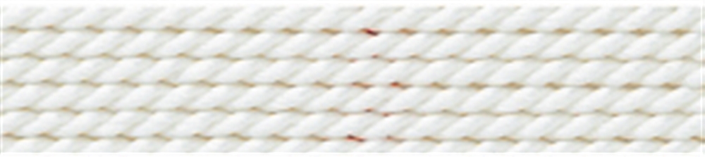 Bead thread silk white, 0,80mm/2mm