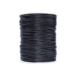 1942021535 Nastro di cotone nero, 1,5 mm/100 m | grossista gemme e pietre curative