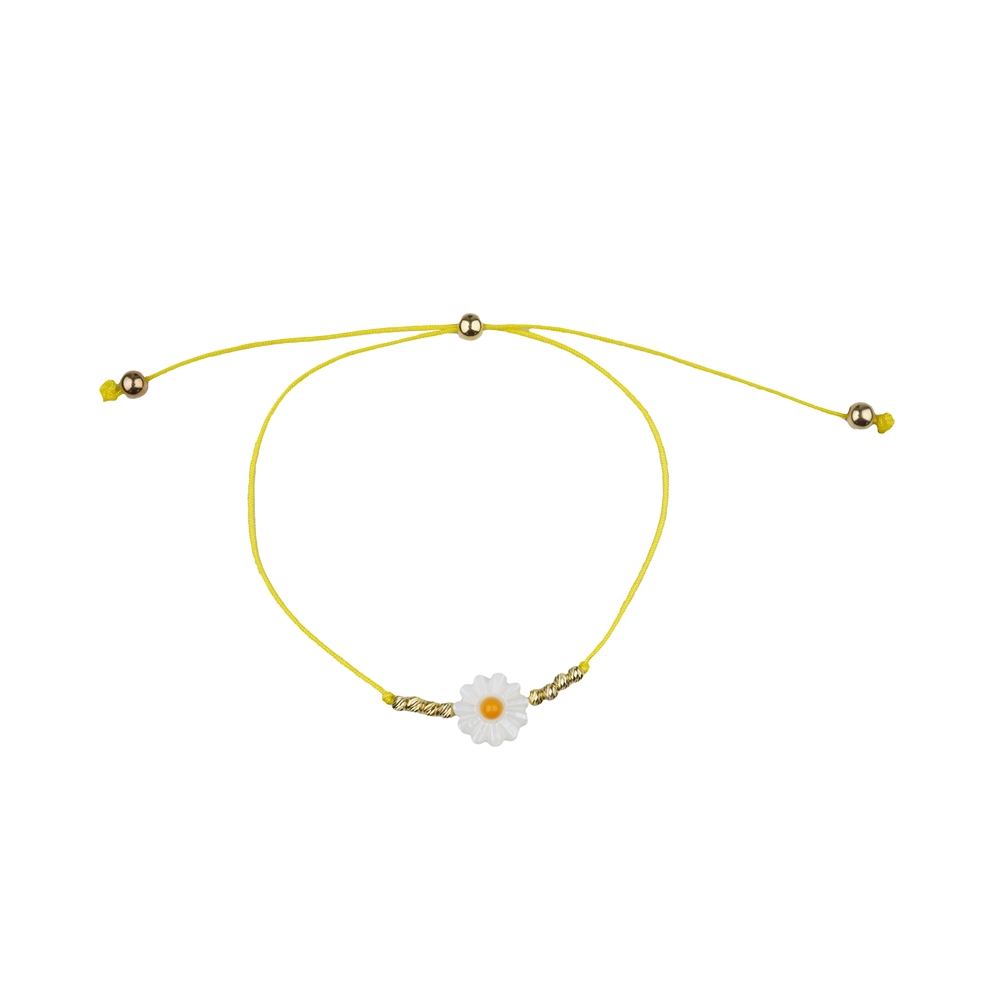 Ruban nylon sur bobine, jaune (0,6mm / 120m)