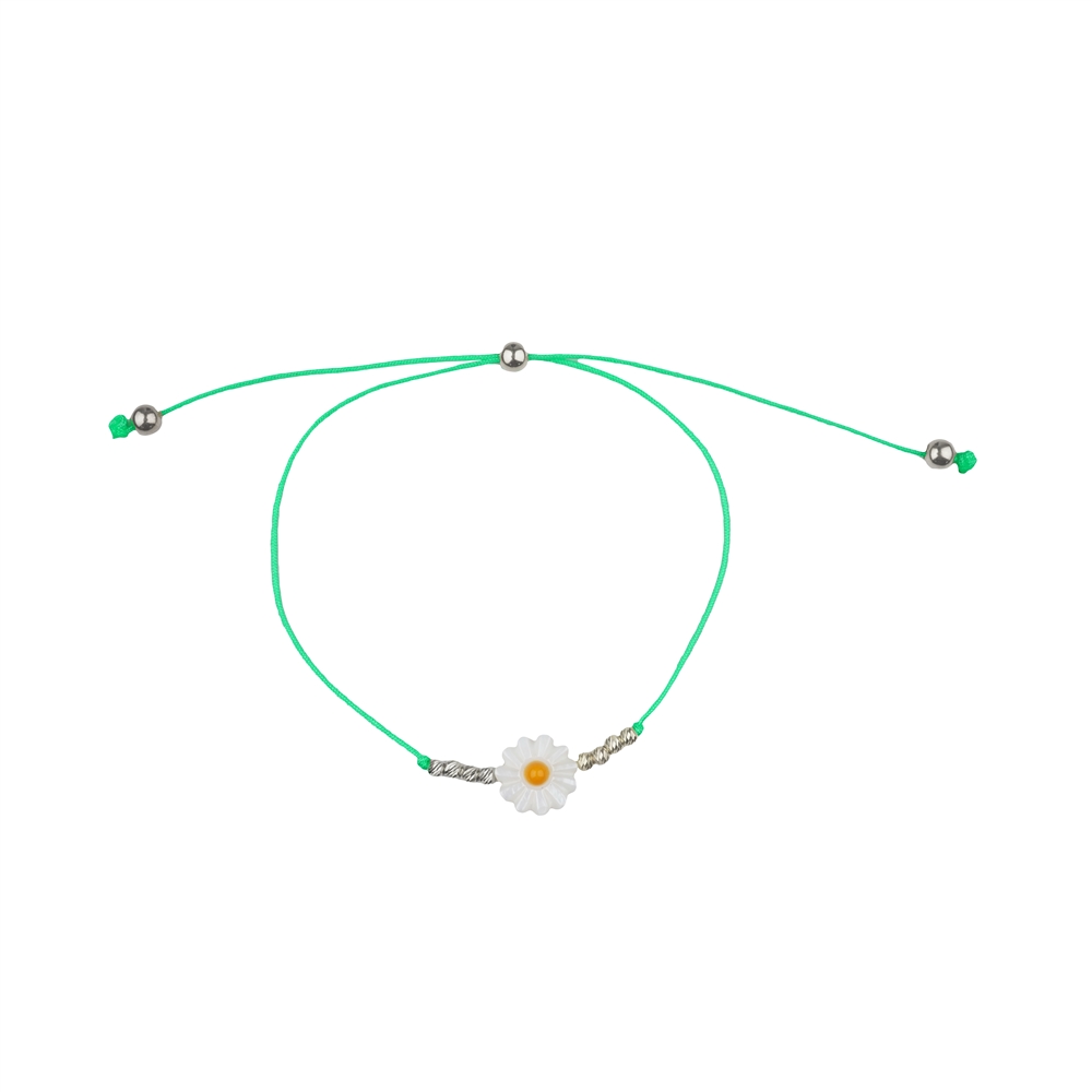 Ruban nylon sur bobine, vert (0,6mm / 120m)