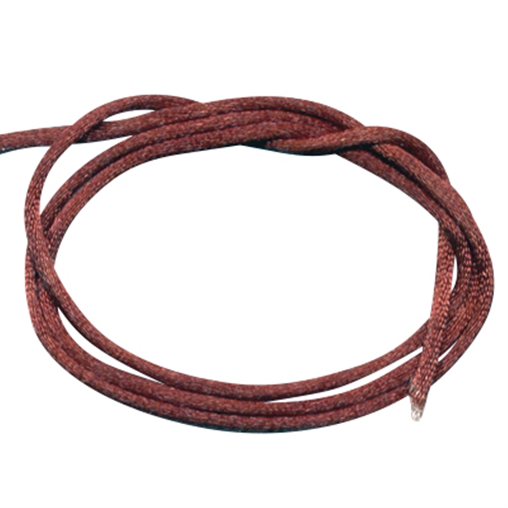 Nylon strap brown, length 100m