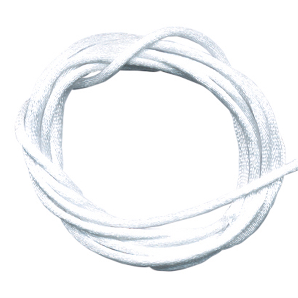 Cinturino in nylon bianco, lunghezza 100 m 