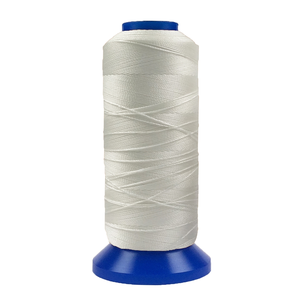 Nylon thread on spool, white (0.4mm / 600m)