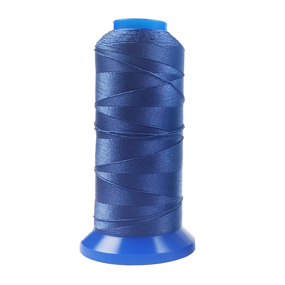 Nylon thread on spool, dark blue (0.4mm / 600m)