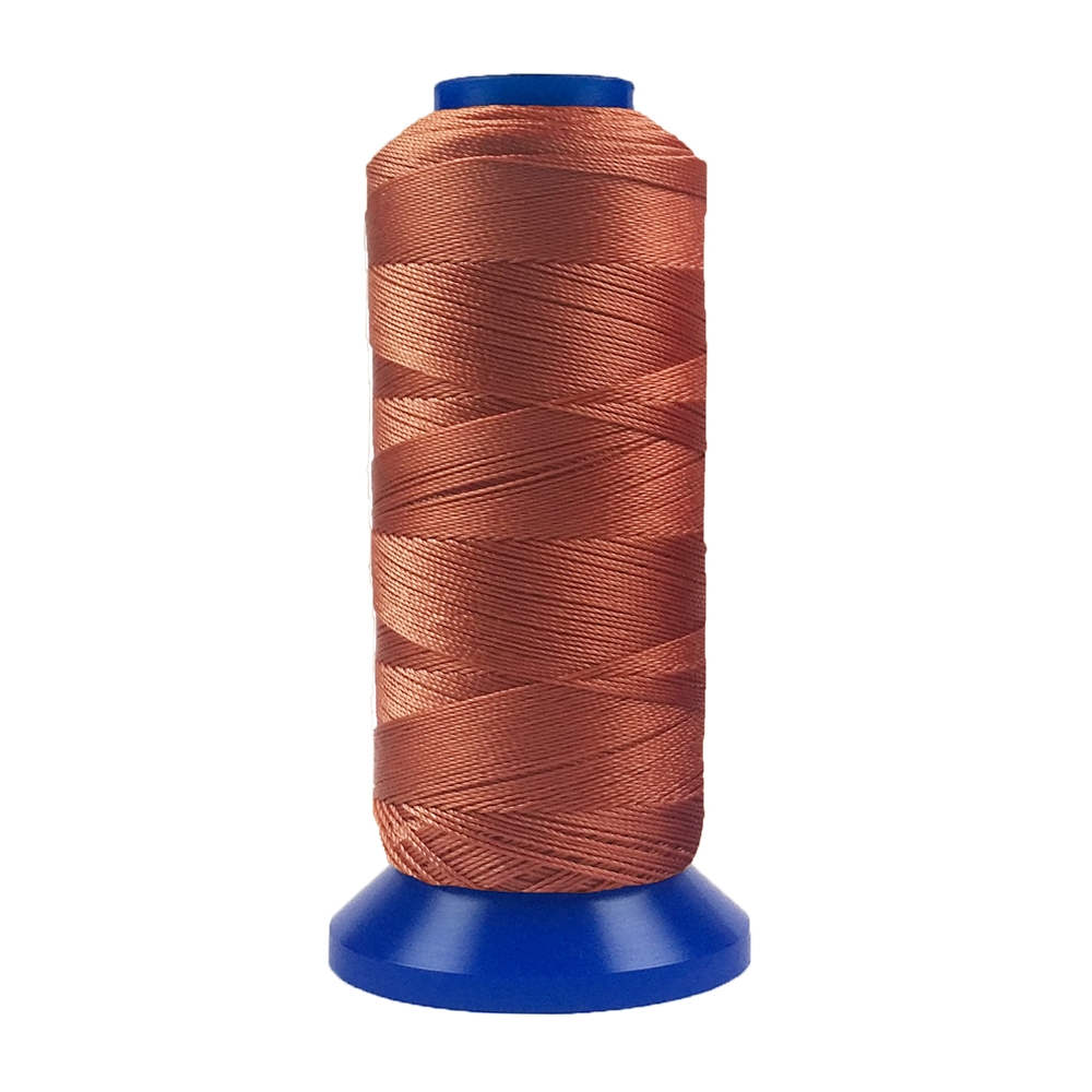 Nylon thread on spool, carnelian (0,4mm / 600m)