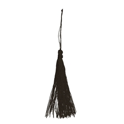 1951400220 Tassel black, 9,5cm (6 pcs./VU) | wholesaler gems, healing stones & jewelry