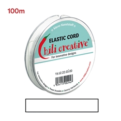 1954220500 Elastikfaden transparent, 0,5mm / 100m | Edelsteine, Heilsteine & Schmuck-Handel