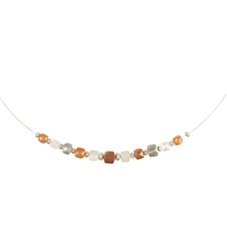 241005180001 Moonstone necklace, beads | Schreier - wholesaler gems, healing stones & jewelry