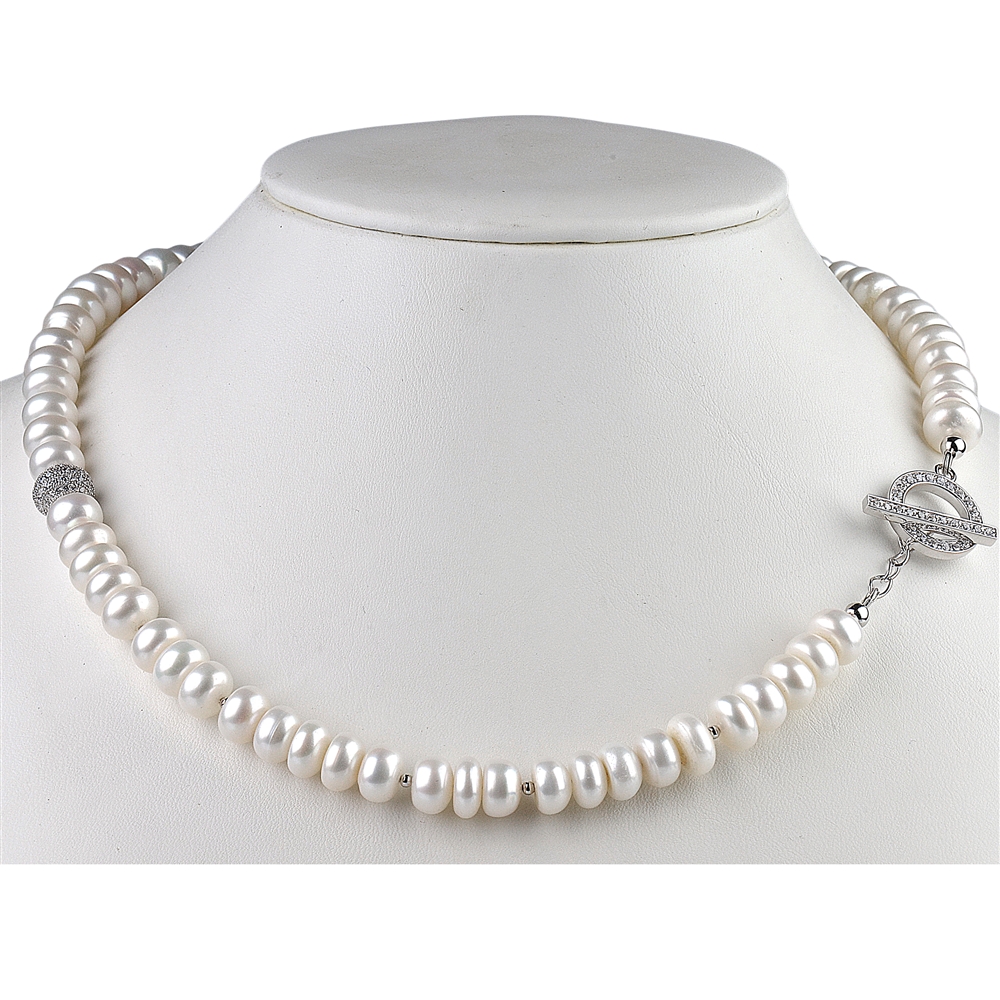 Collana di perle, 47,5 cm