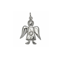 242005100035 Pendant "Guardian Angel", 2,5cm | wholesaler gems, healing stones & jewelry