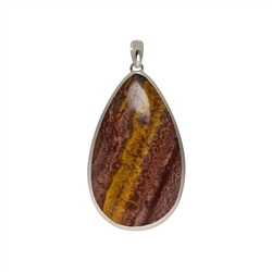 242005170077 Pendant Indian Summer Jasper Drop, 6,5cm  | wholesaler gems & healing stones