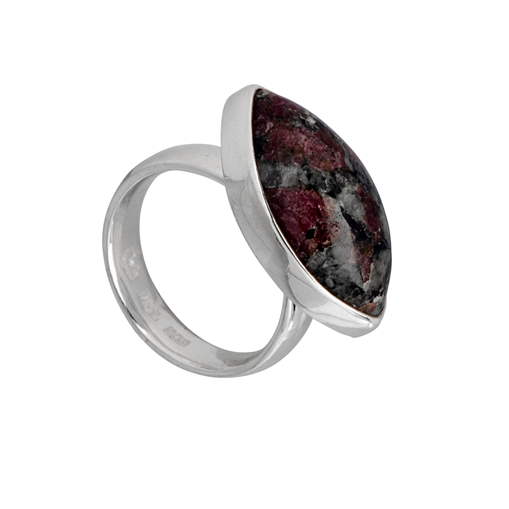 Ring Marquise Eudialyte (25mm), size 61 Special price!