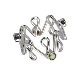 243005150480 Ring "Unendliches Glück" Peridot, Gr. 53 | GH Edelsteine, Heilsteine & Schmuck