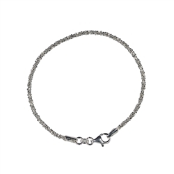 245018170002 Bracciale Sparkle, argento rodiato, 2,3 x 19 cm | Marco Schreier