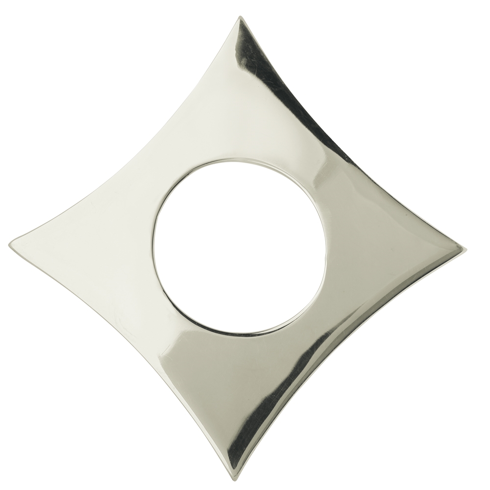 Rhombus silver, 45mm