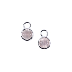 249005200002 Change component Rose Quartz circle faceted, 10mm (2pcs/set) | Marco Schreier