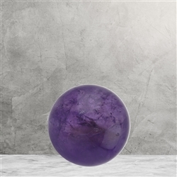 2801012010 Amethyst ball unique 010, 5.7 cm | wholesaler gems, healing stones & jewelry