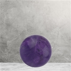 2801012011 Amethyst ball unique 011, 5.5 cm | wholesaler gems, healing stones & jewelry