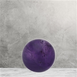 2801012015 Amethyst ball unique 015, 5.5 cm | wholesaler gems, healing stones & jewelry