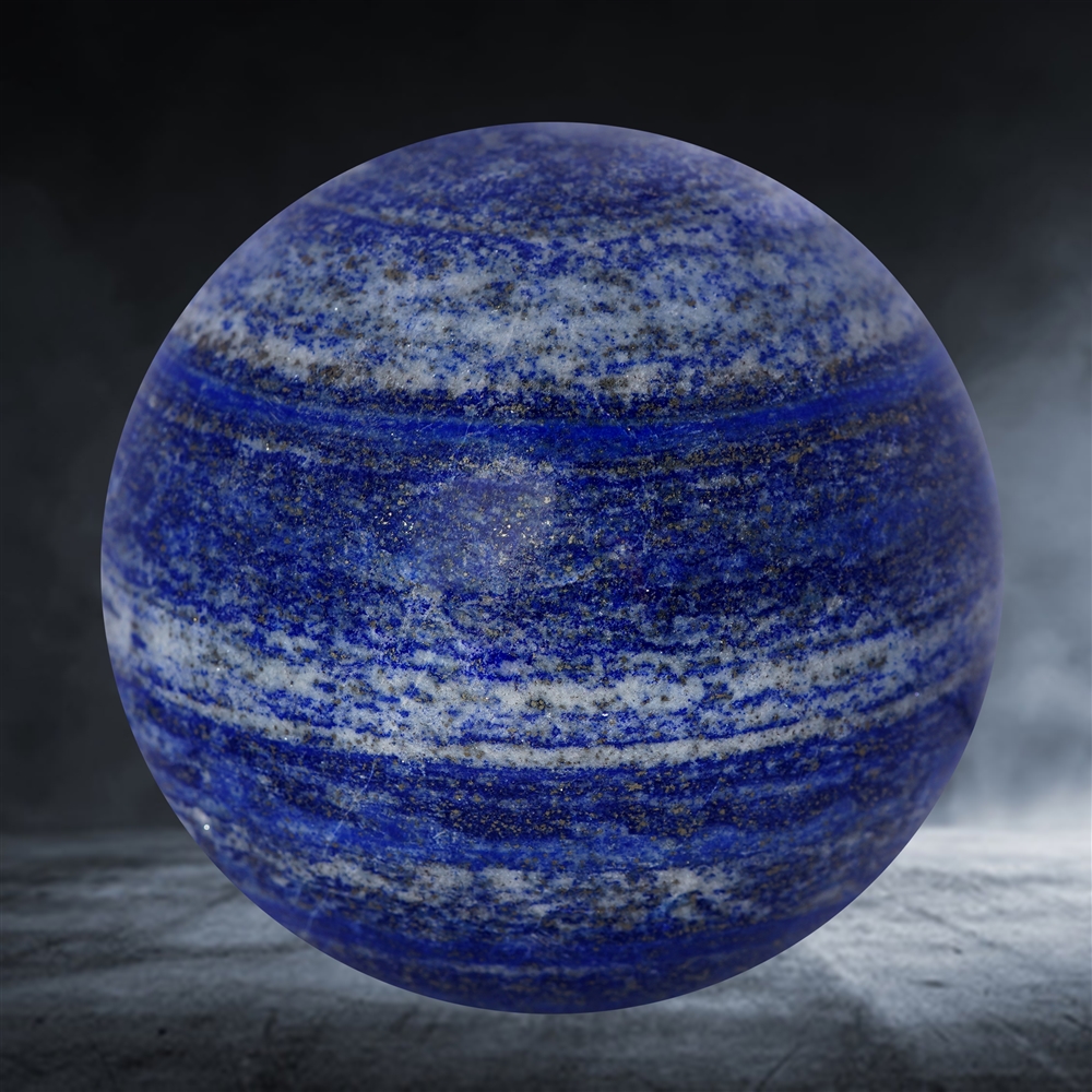 Boule Lapis-lazuli Pièces uniques 013, 9,76 cm