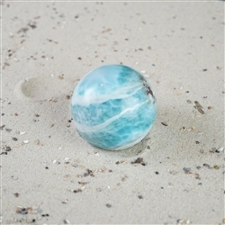 2801196064 Larimar sphere, 4.4 cm, unique piece 064 | wholesaler gems & healing stones