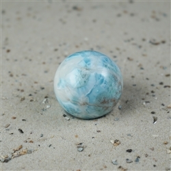 2801196101 Larimar sphere, 3.9 cm, unique piece 101 | wholesaler gems & healing stones