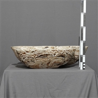 Schale Onyx-Marmor 59 x 45 x 15cm Unikat 007