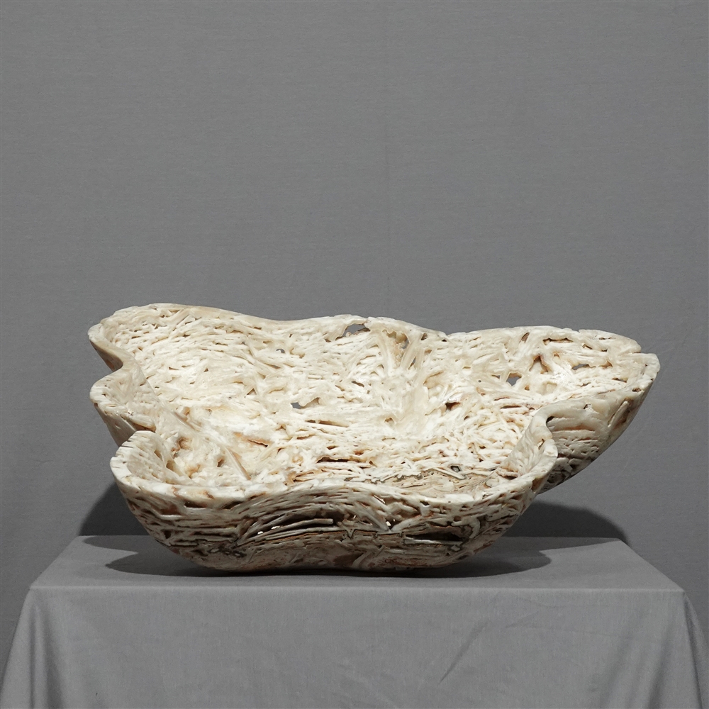 Onyx marble bowl 59 x 45 x 15cm unique 007