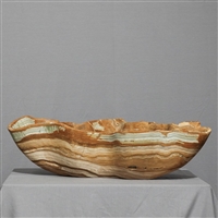 Ciotola in marmo di Marmo 64 x 40 x 18 cm Unique 036 