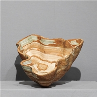 Bowl Onyx marble 64 x 40 x 18cm Unique 036 