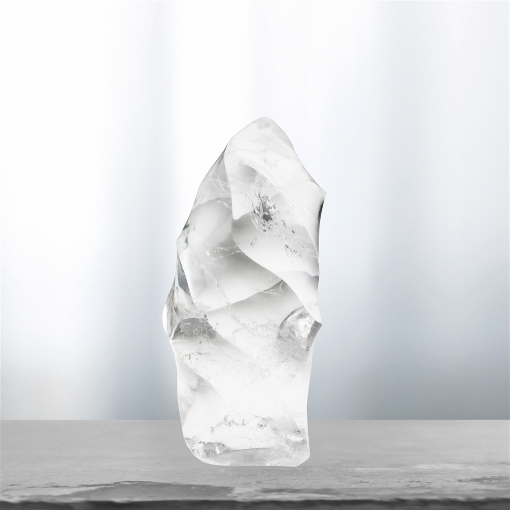 Cristal de roca de forma libre, 12 cm, único 012 | Marco Schreier