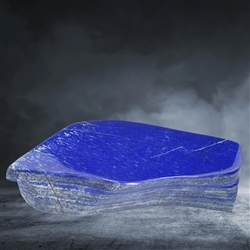 2803104007 Anschliff Lapis Lazuli, 21 x 10,5 cm, Unikat 007 | Marco Schreier