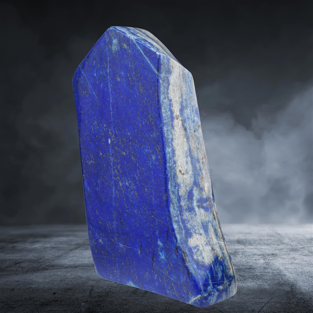 Anschliff Lapis Lazuli, 10 x 17,5 cm, Unikat 009