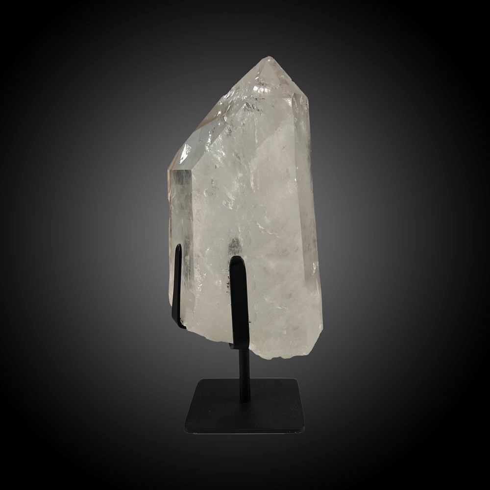 Unico cristallo di rocca #030 su supporto