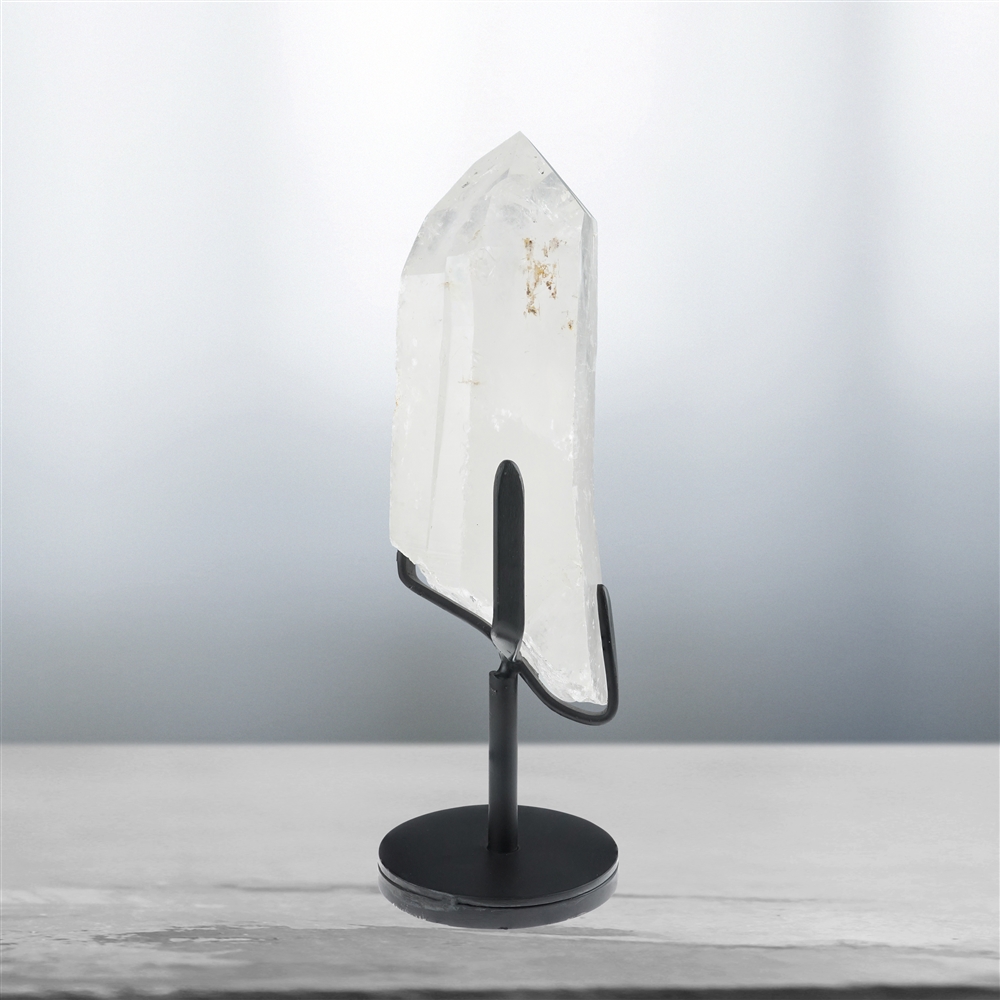 Rock Crystal on stand unique 037, 31cm