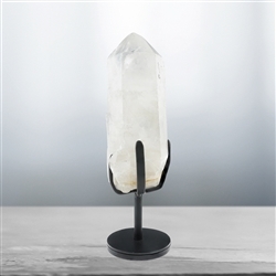 2804035039 Rock Crystal on stand unique 039, 33cm | Schreier gems, healing stones & jewelry