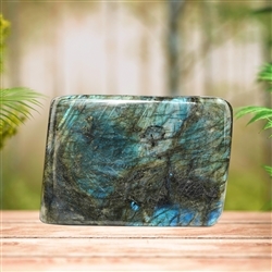 2804103006 Labradorite a forma libera, 15 x 11 cm, unico 006 | Marco Schreier