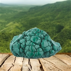 2804106014 Freeform Malachite, 13 x 9cm, unique piece 014 | gems, healing stones & jewelry