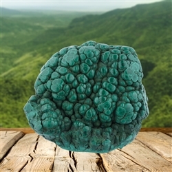 2804106016 Freeform Malachite, 10 x 8cm, unique piece 016 | gems, healing stones & jewelry