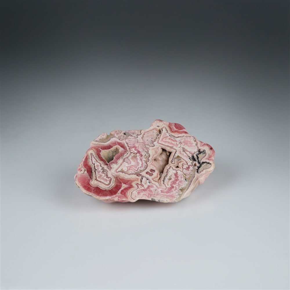 One side polished piece Rhodochrosite, 8 x 6cm, unique 010 | Marco Schreier